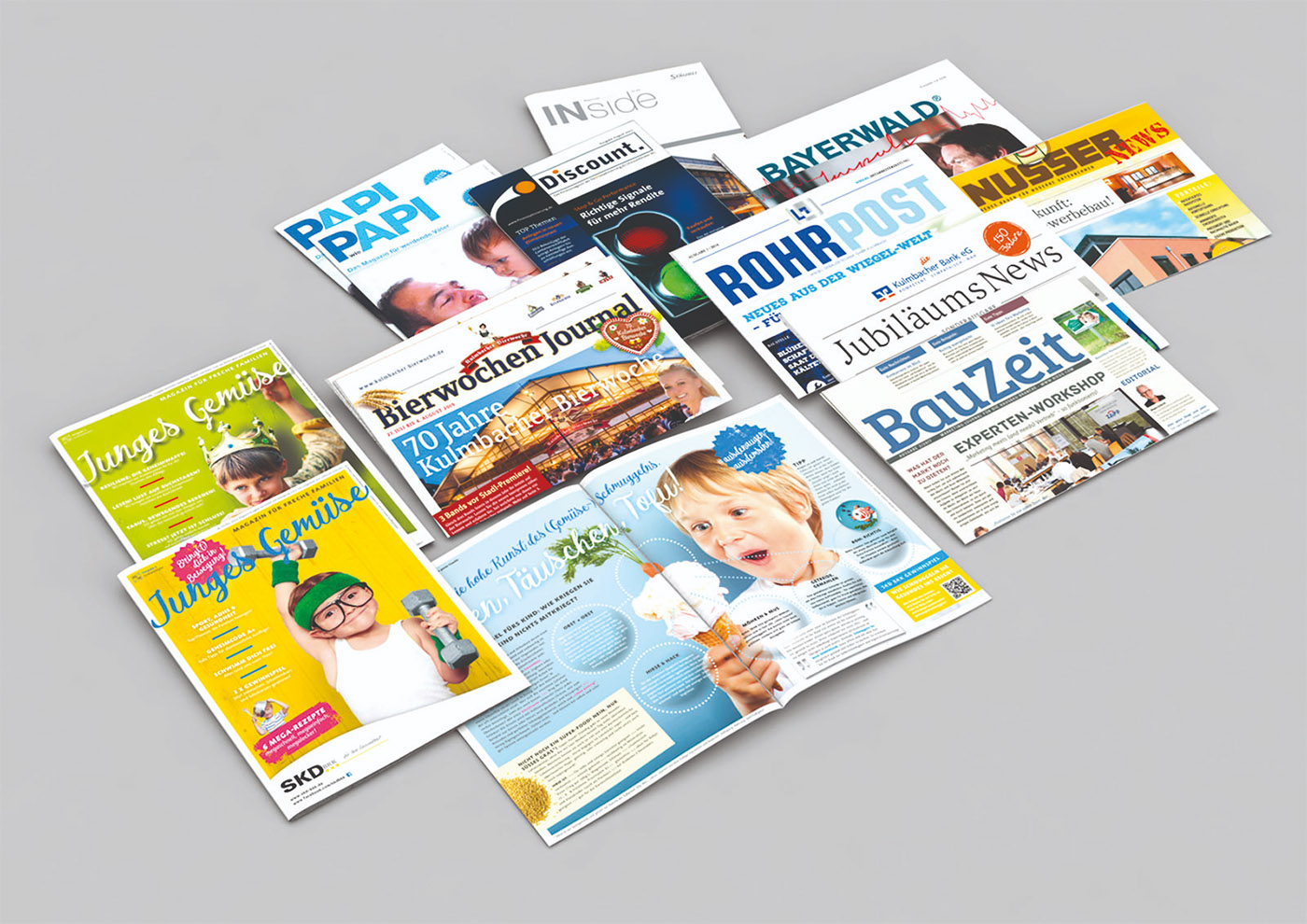 CORPORATE PUBLISHING Hauszeitschriften, Kundenmagazine, Mitarbeitermagazine, Periodicas. 